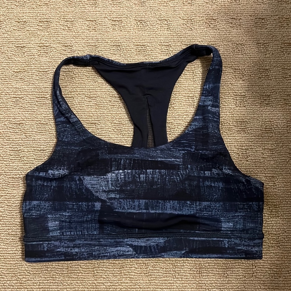 Lululemon Navy Sports Bra - 6